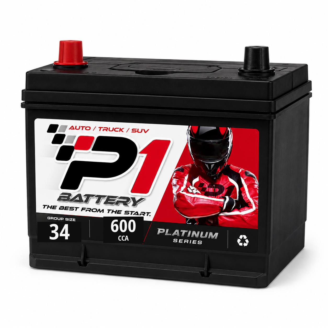 AutoSpark Platinum AS - 34 600 CCA Battery