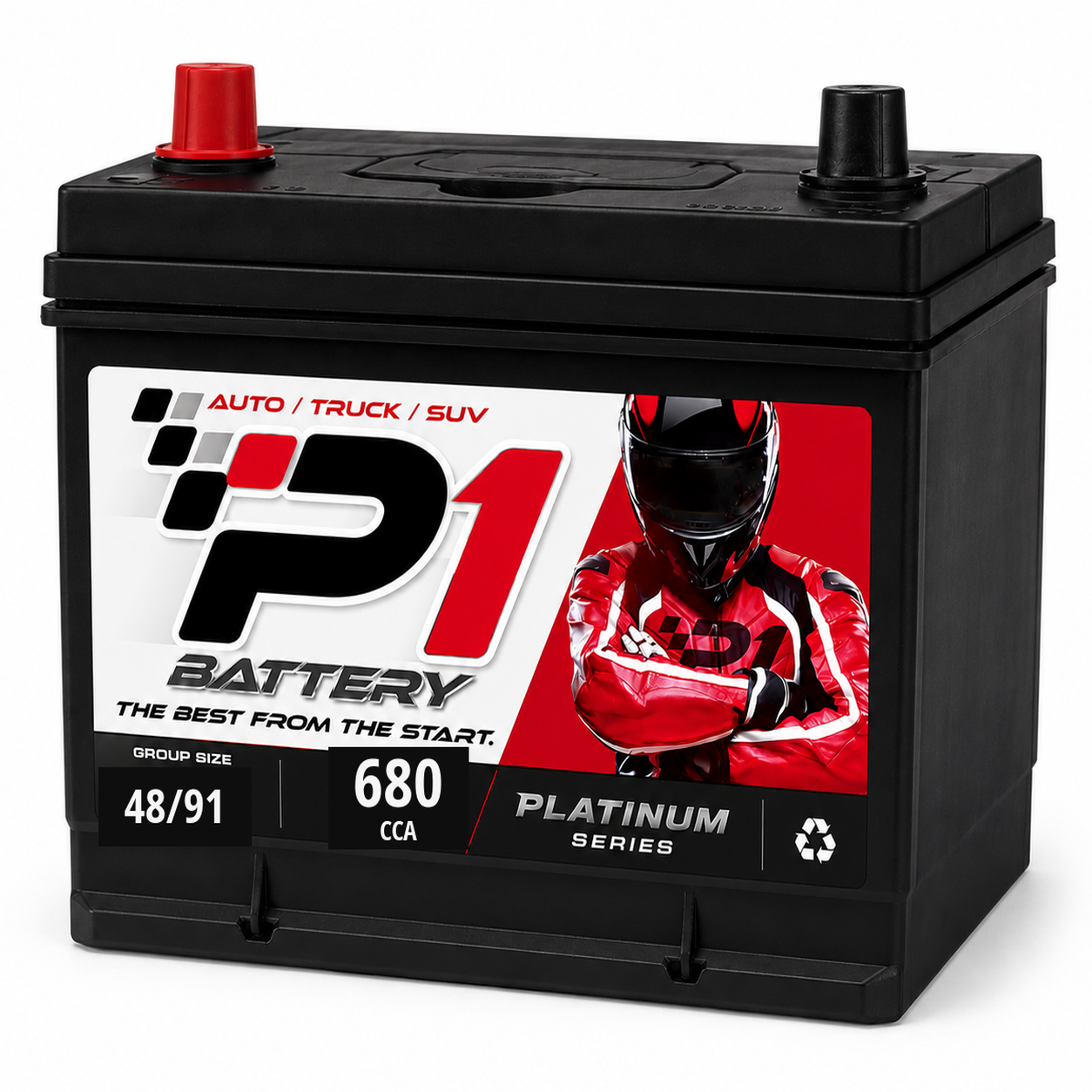 AutoSpark Platinum AS - 48/91 680 CCA Battery