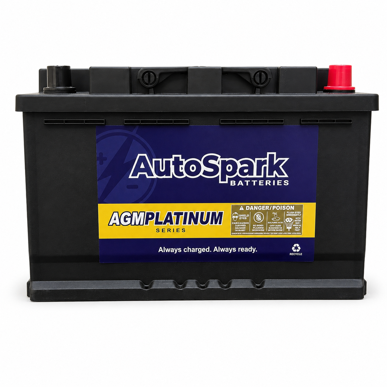 AutoSpark Platinum AGM - 94R 800 CCA Battery