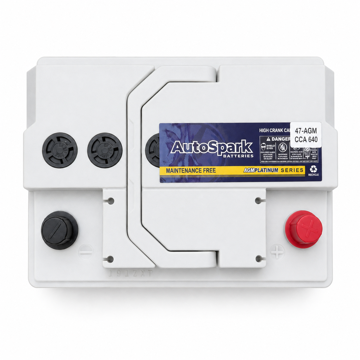 AutoSpark Platinum AGM - 47 640 CCA Battery