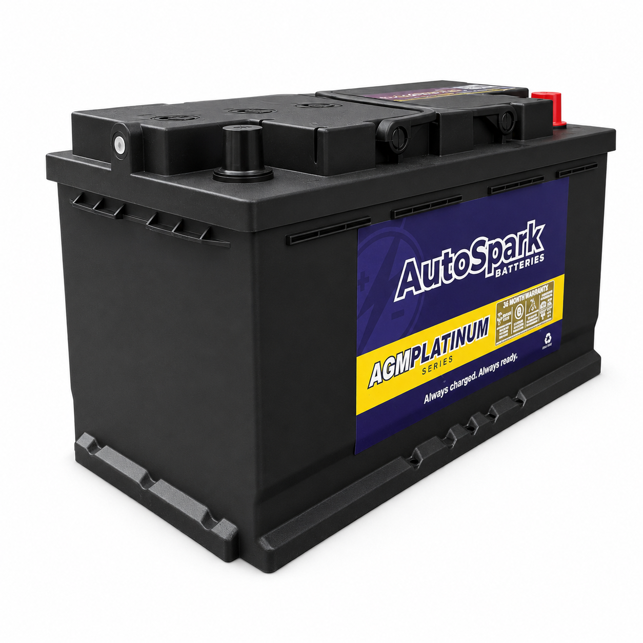 AutoSpark Platinum AGM - 94R 800 CCA Battery