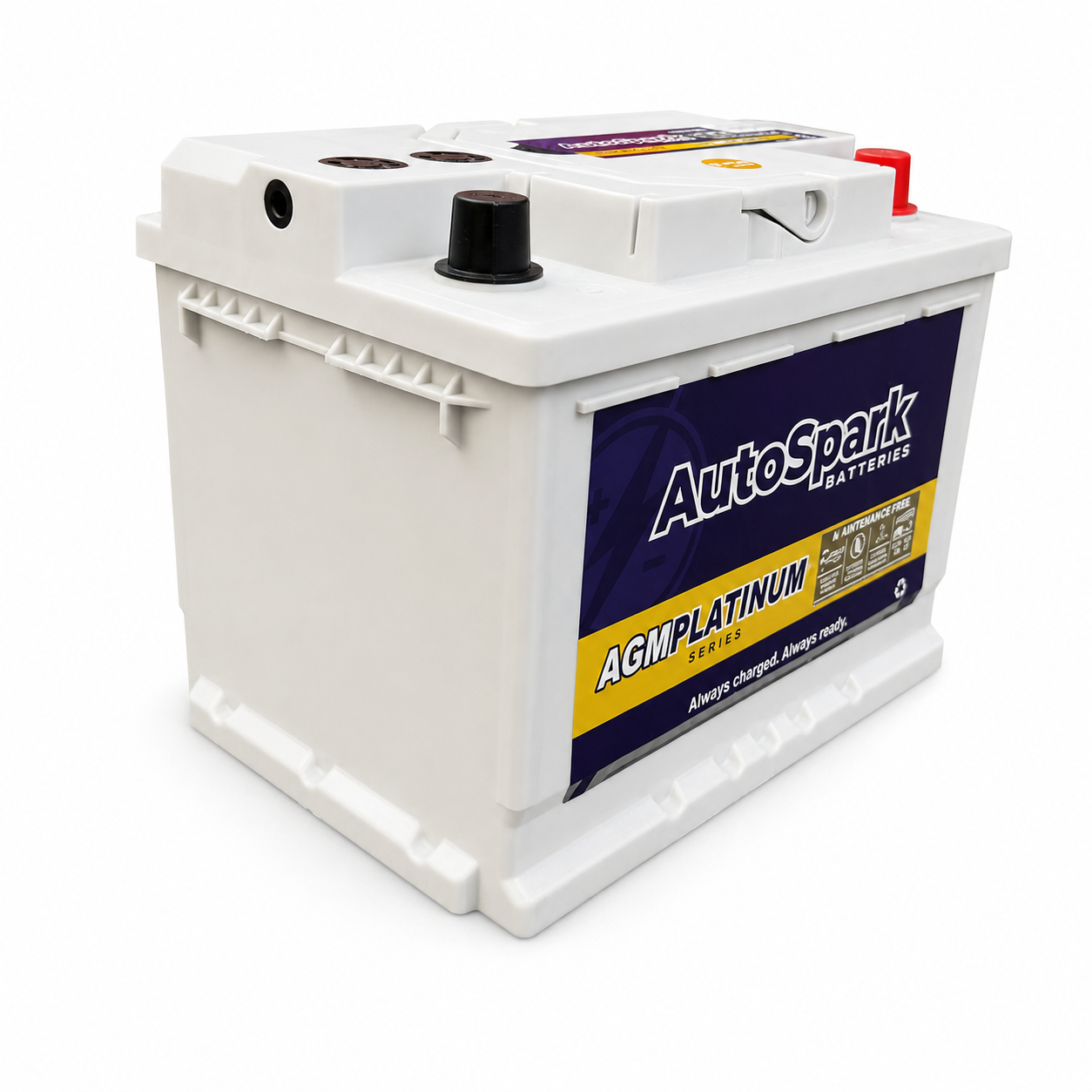 AutoSpark Platinum AGM - 47 640 CCA Battery